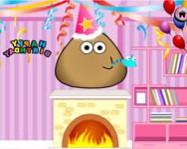 Pou birthday party online